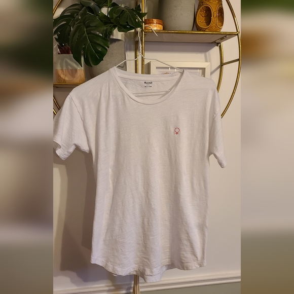 Madewell Whisper Cotton Female Symbol Crewneck Tee - Picture 3 of 5
